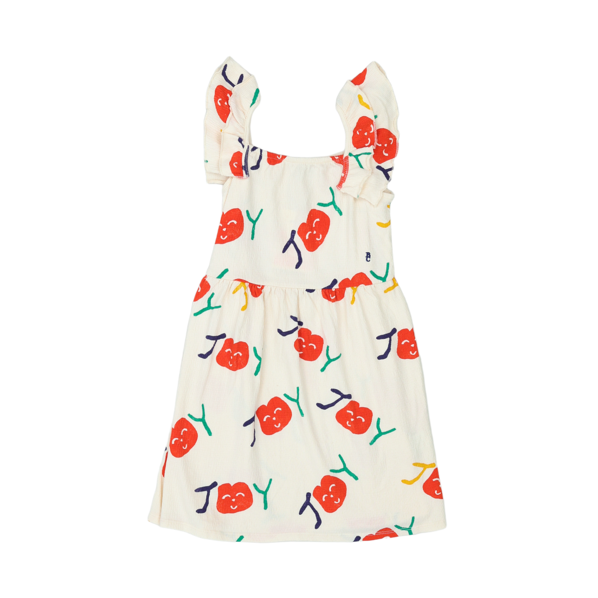 BOBO CHOSES - ROBE - BEIGE, MULTICOLORE - 8 ANS