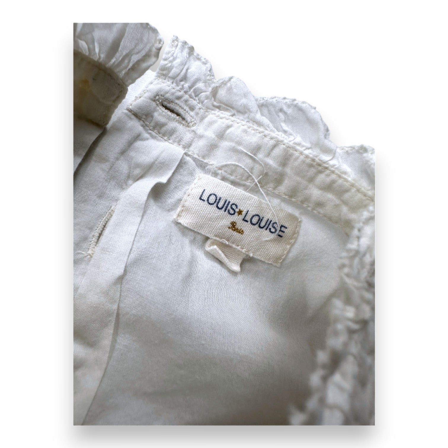 LOUIS LOUISE - BLUSE - WEIß - 4 JAHRE