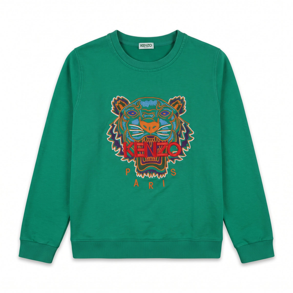 KENZO - SWEAT - VERT - 12 ANS
