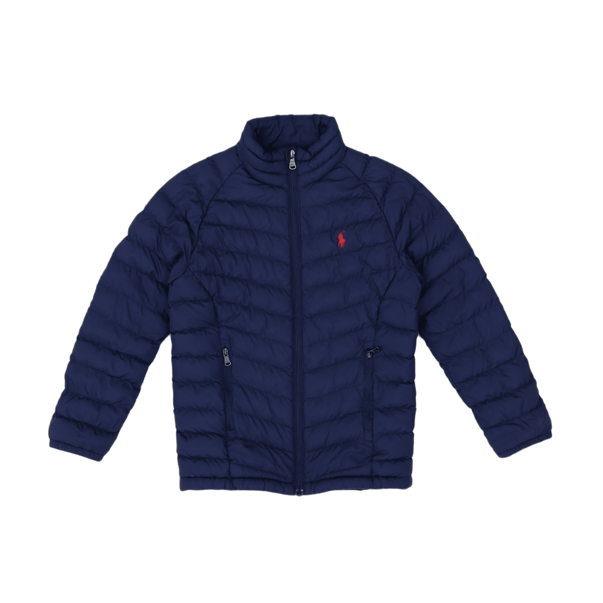RALPH LAUREN - DOWN JACKET - BLUE, RED - 6 YEARS