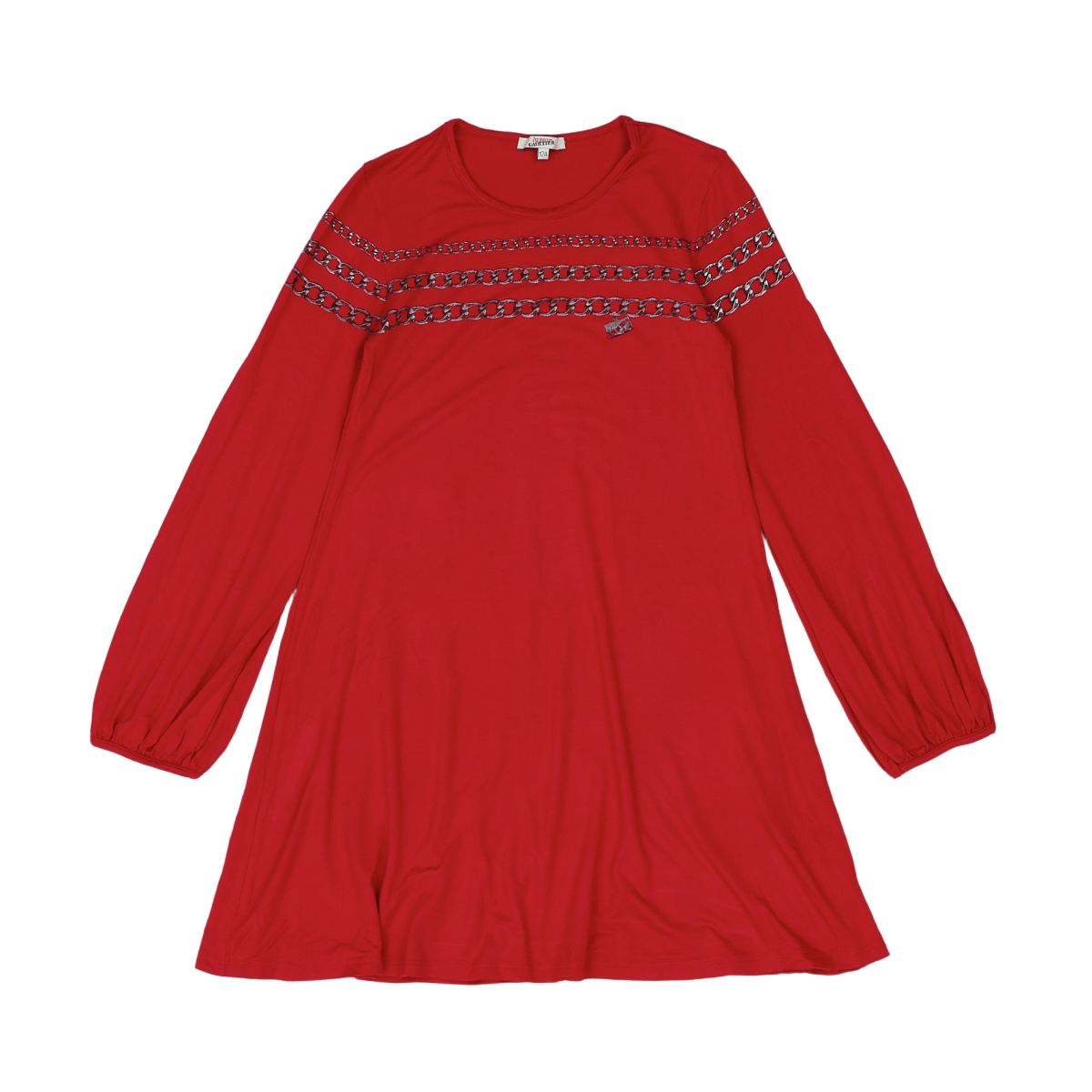 JUNIOR GAULTIER - ROBE - ROUGE - 12 ANS