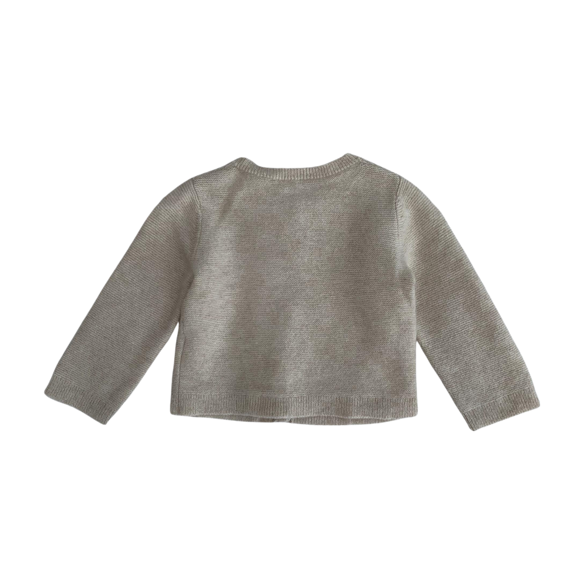 BONPOINT - CARDIGAN - BEIGE - 12 MOIS