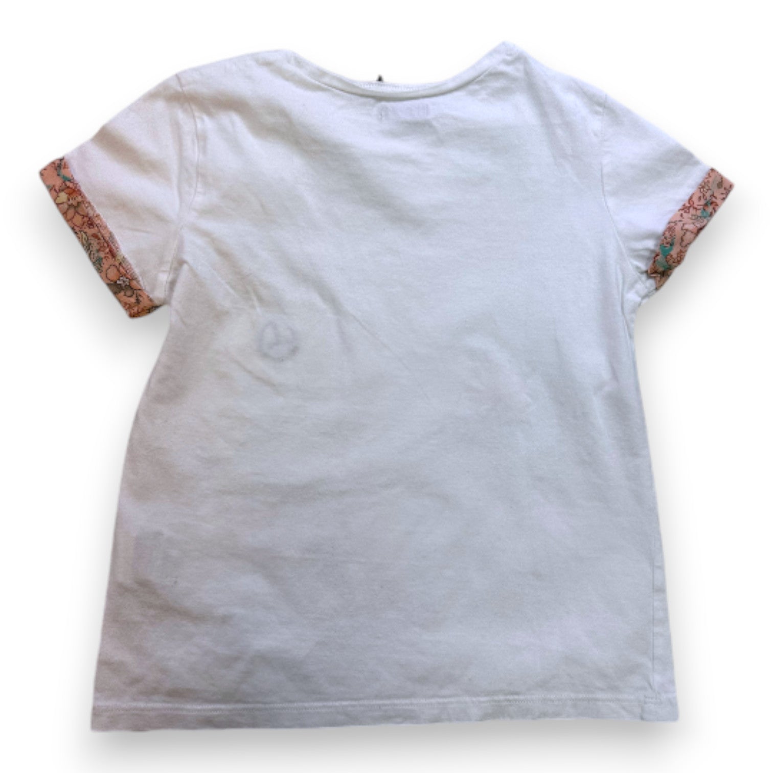 IKKS - WHITE T-SHIRT - 8 YEARS