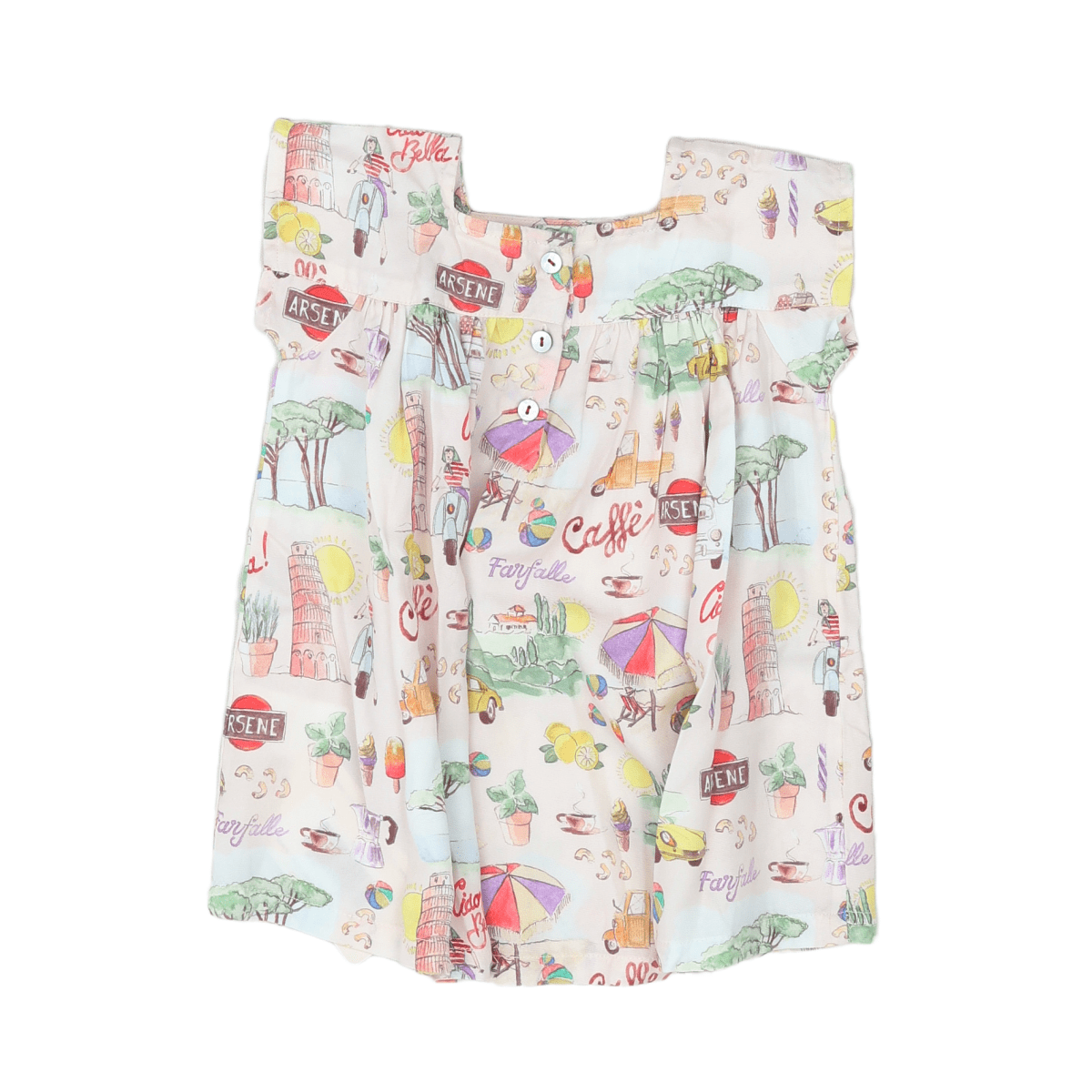 ARSÈNE ET LES PIPELETTES - ROBE - BEIGE - 12 MOIS