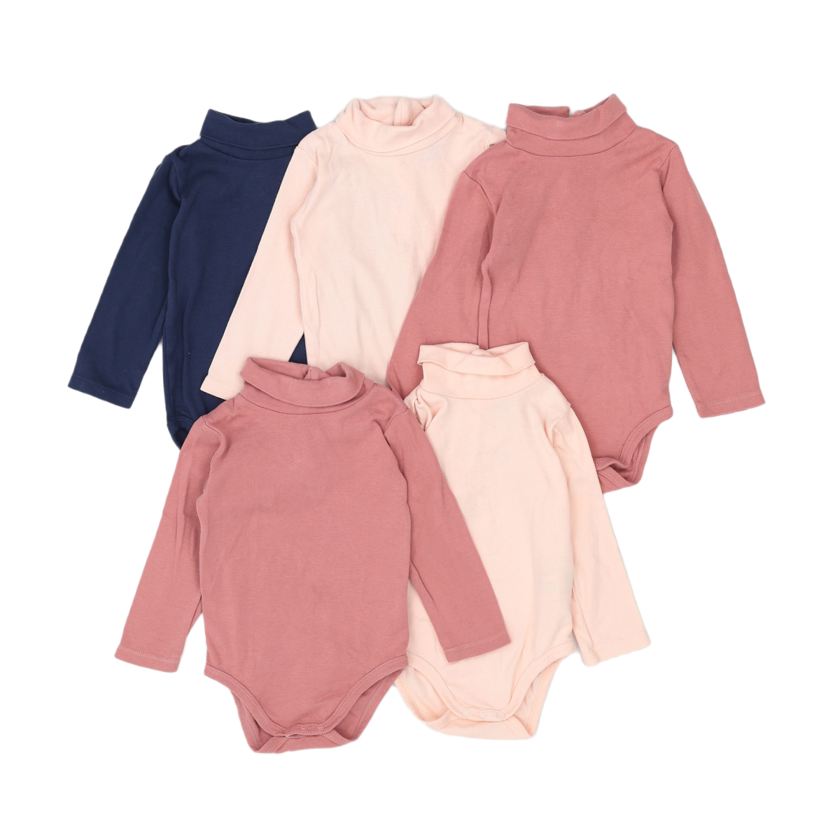 LA REDOUTE - LOT DE BODY - ROSE, BLEU - 18 MOIS
