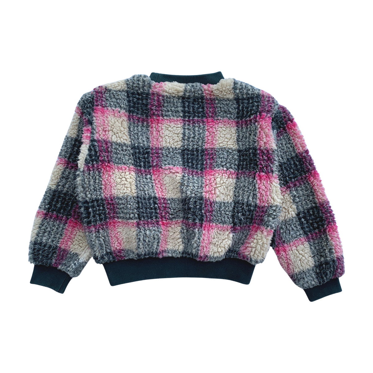 BELLEROSE - PULL - VERT, ROSE - 6 ANS