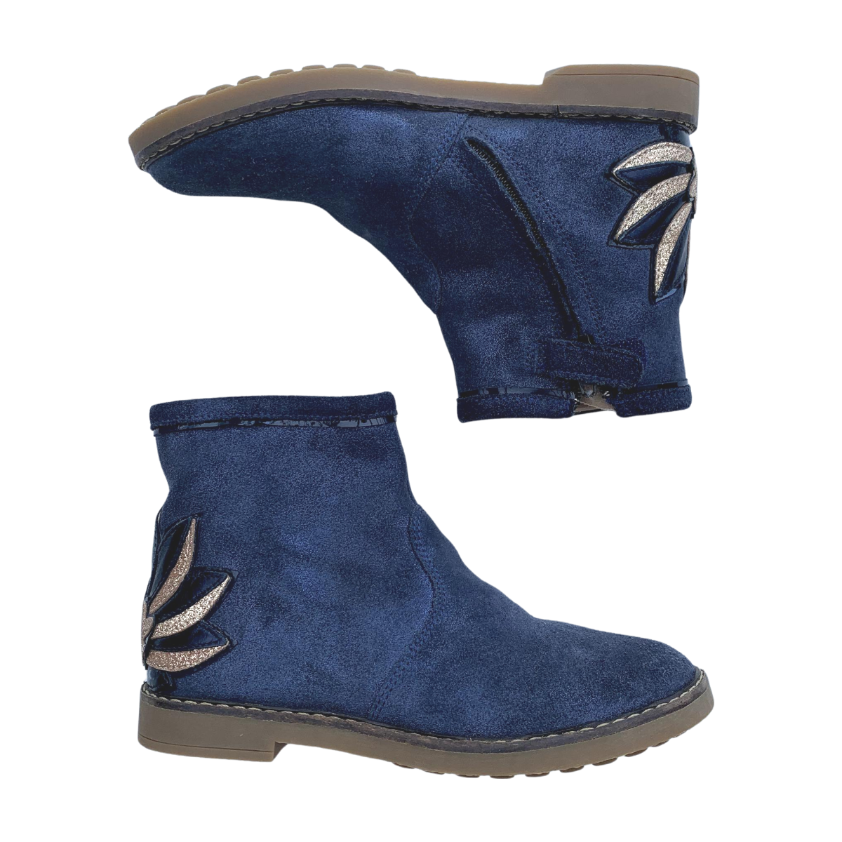 POM D'API - BOTTINES - BLEU, OR - 29