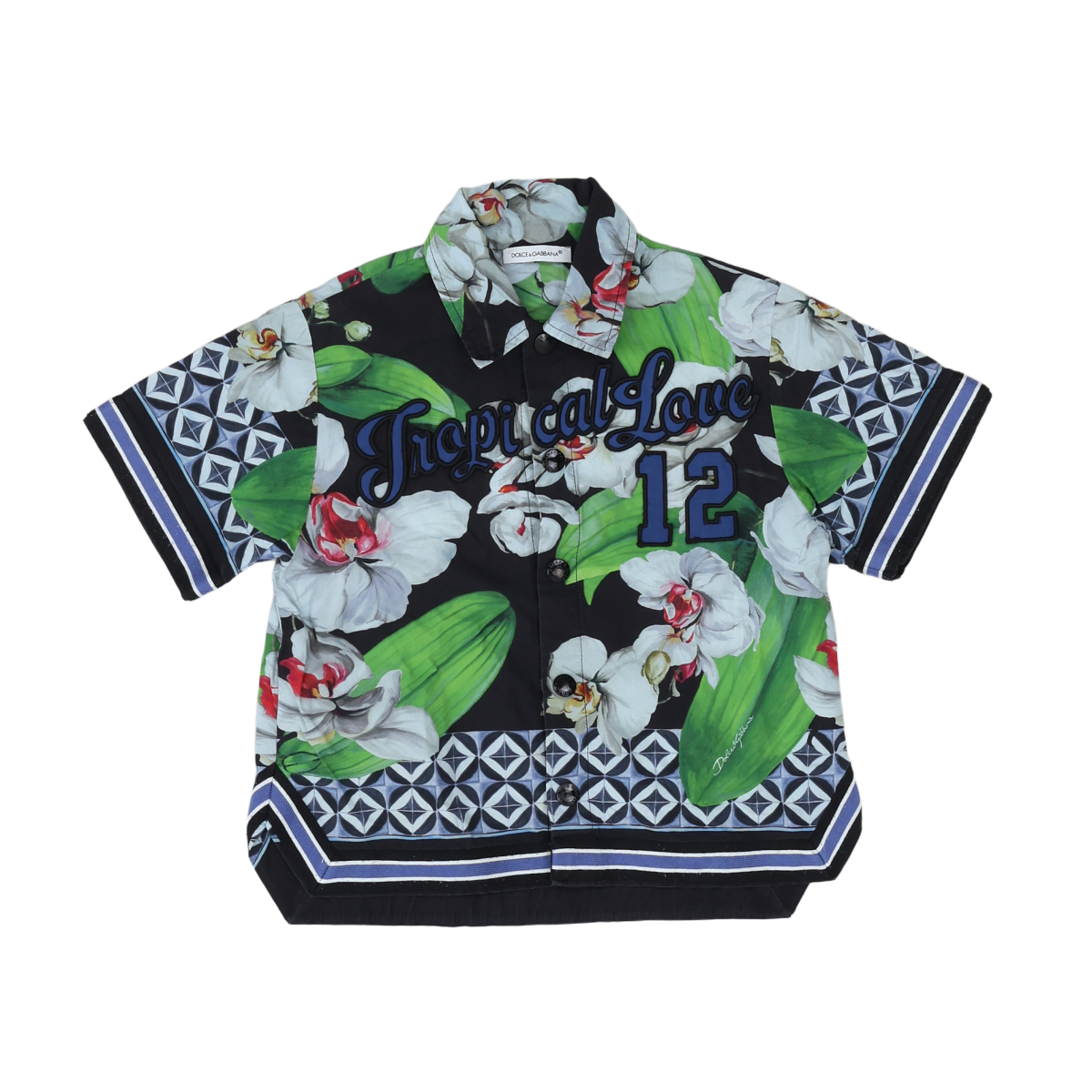 DOLCE & GABBANA - CHEMISE - VERT - 24 MOIS