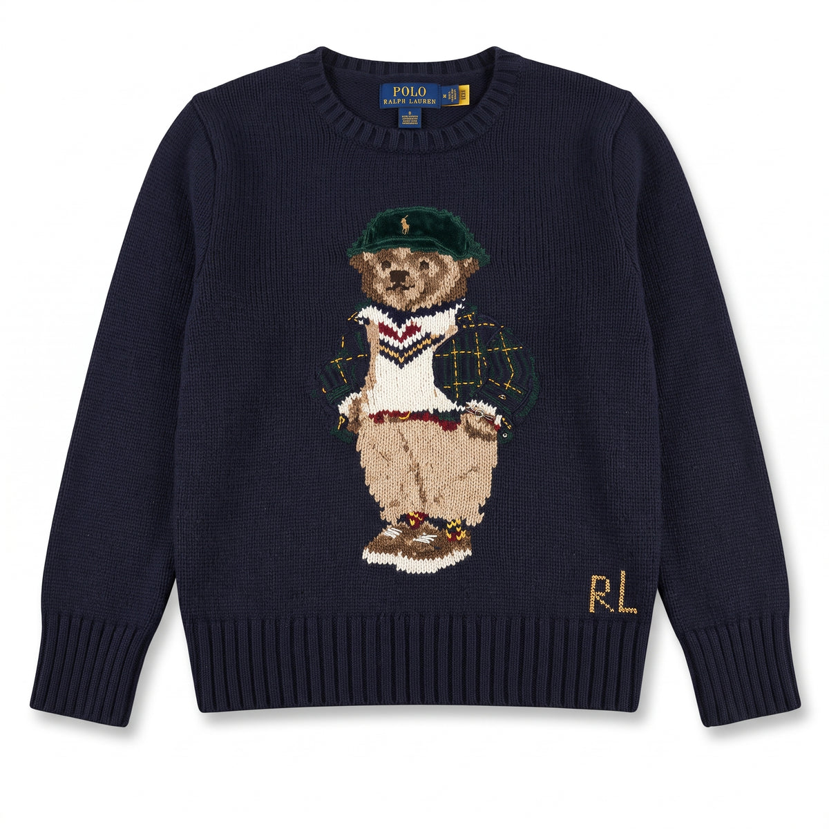 RALPH LAUREN - PULL - BLEU - 6 ANS