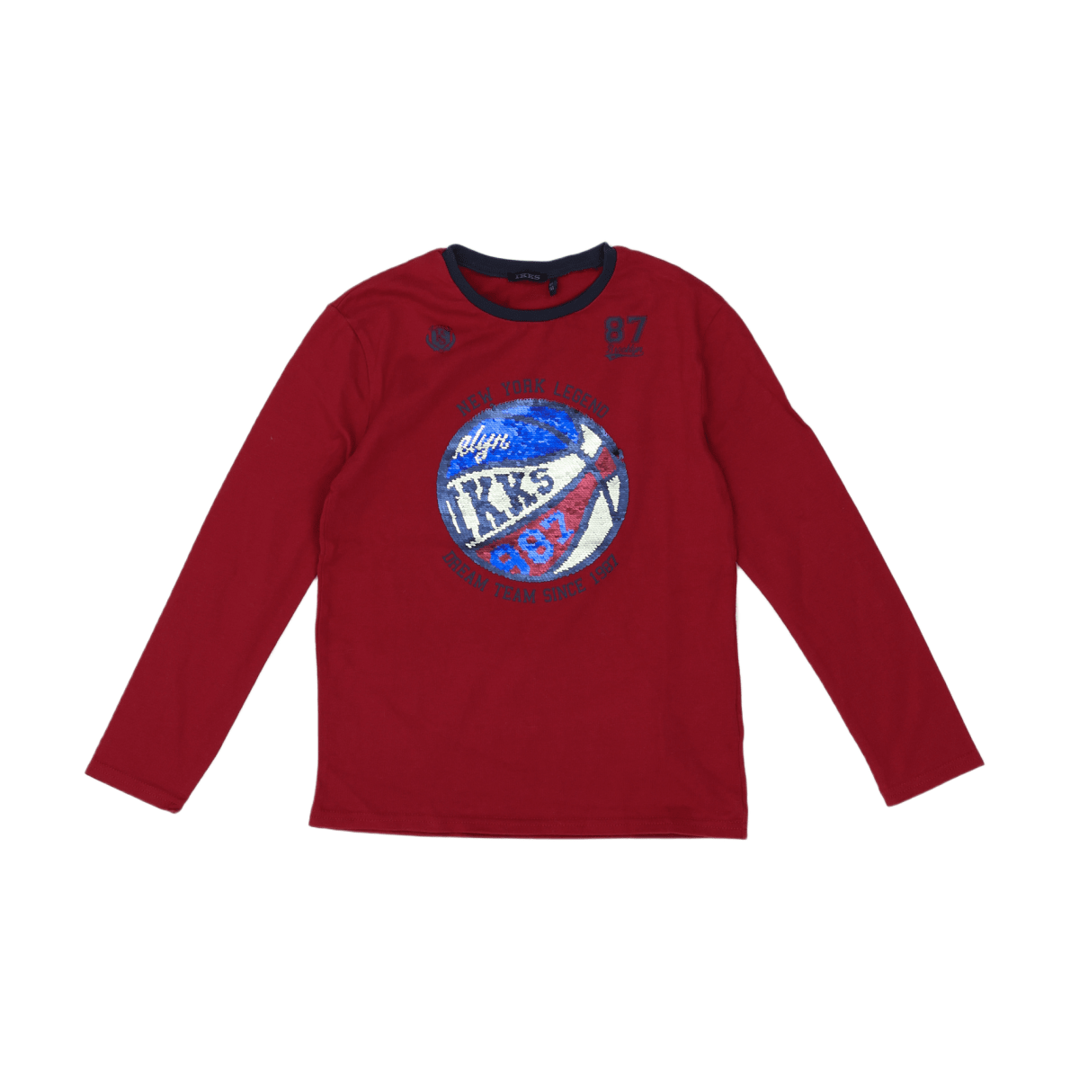 IKKS - PULLOVER - ROT - 10 JAHRE