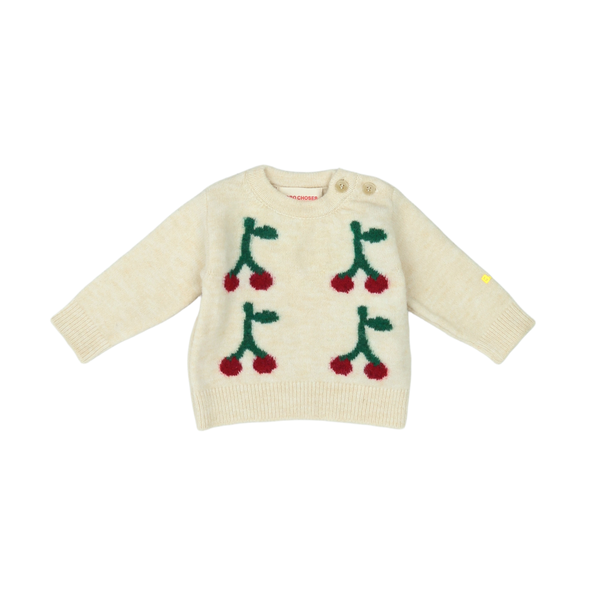 BOBO CHOSES - PULL - BLANC - 3 MOIS