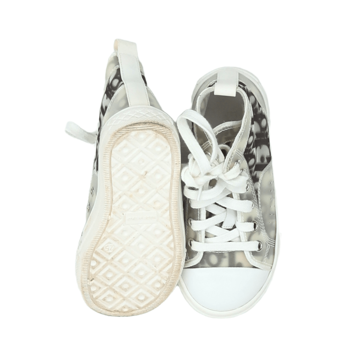 DIOR - SNEAKERS - WHITE, GRAY - 25