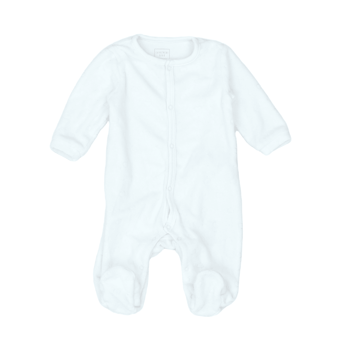 CARRÉMENT BEAU - PYJAMA - BLANC - 3 MOIS