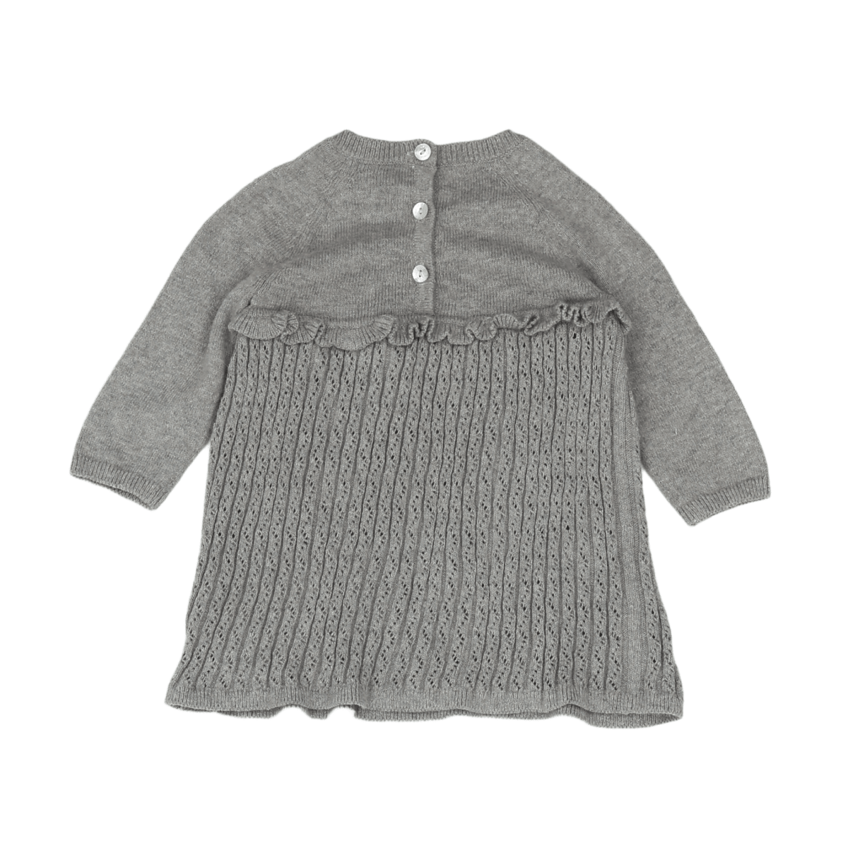 TARTINE & CHOCOLAT - ROBE - GRIS - 3 MOIS