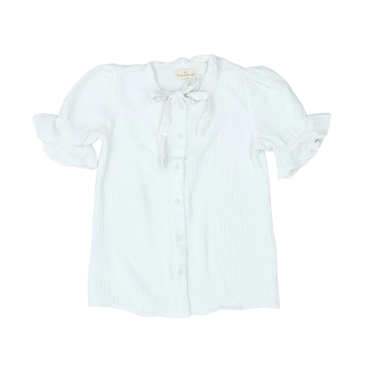 MUAMUÀ MAISON - BLOUSE - BLANC - 12 ANS