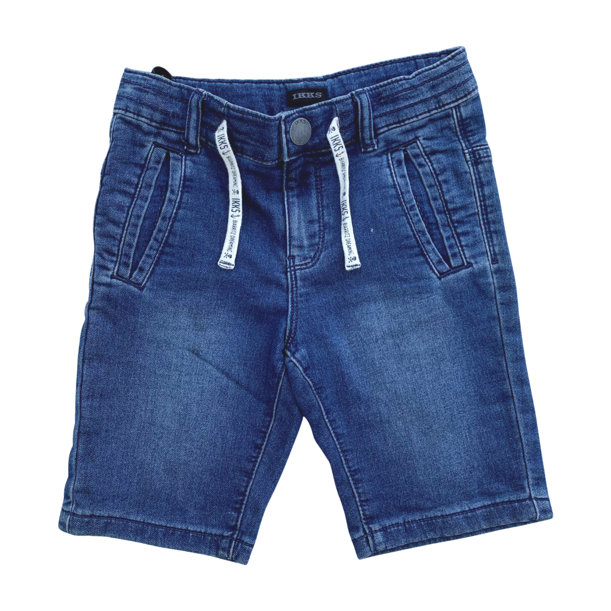 IKKS - BERMUDA - BLEU - 6 ANS
