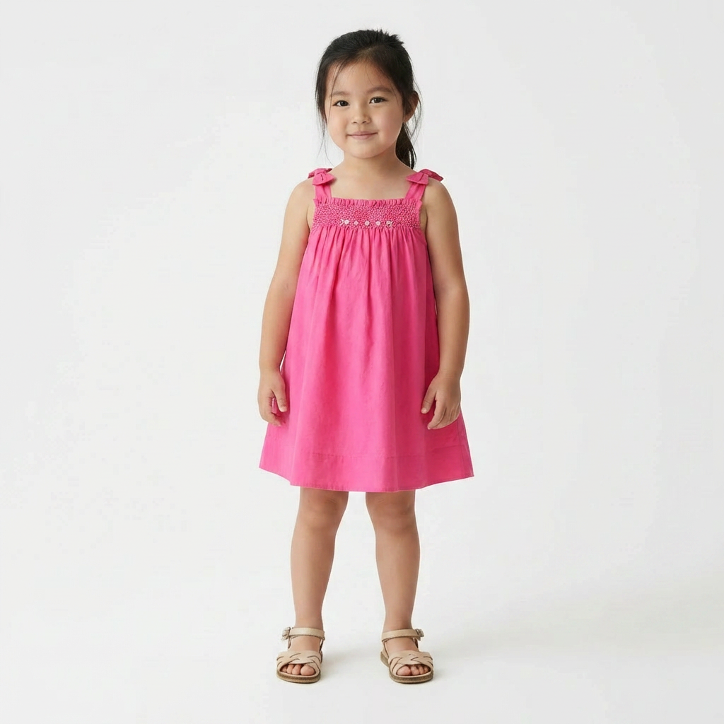 JACADI - ROBE - ROSE - 3 ANS