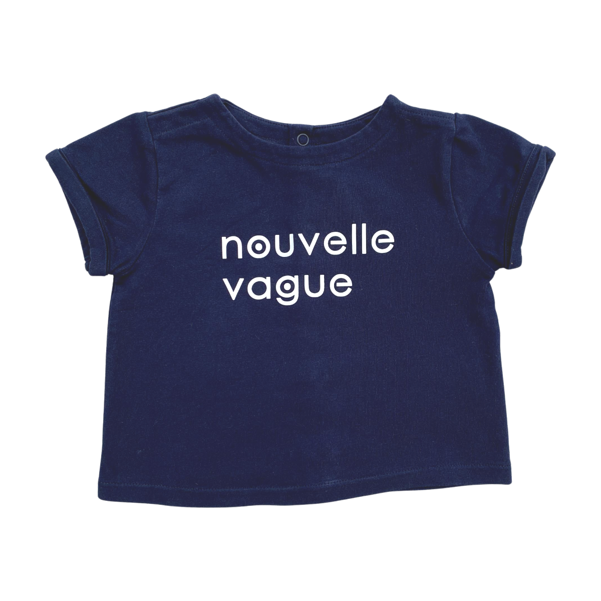 JACADI - T-SHIRT - BLEU - 12 MOIS