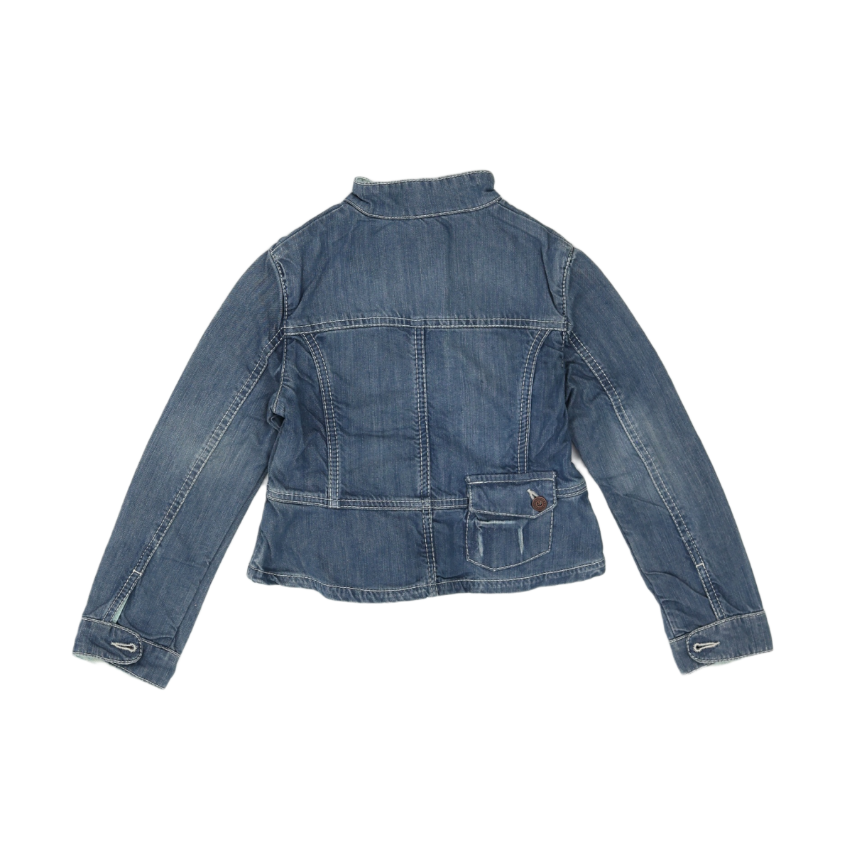DKNY - VESTE EN JEAN - BLEU - 6 ANS