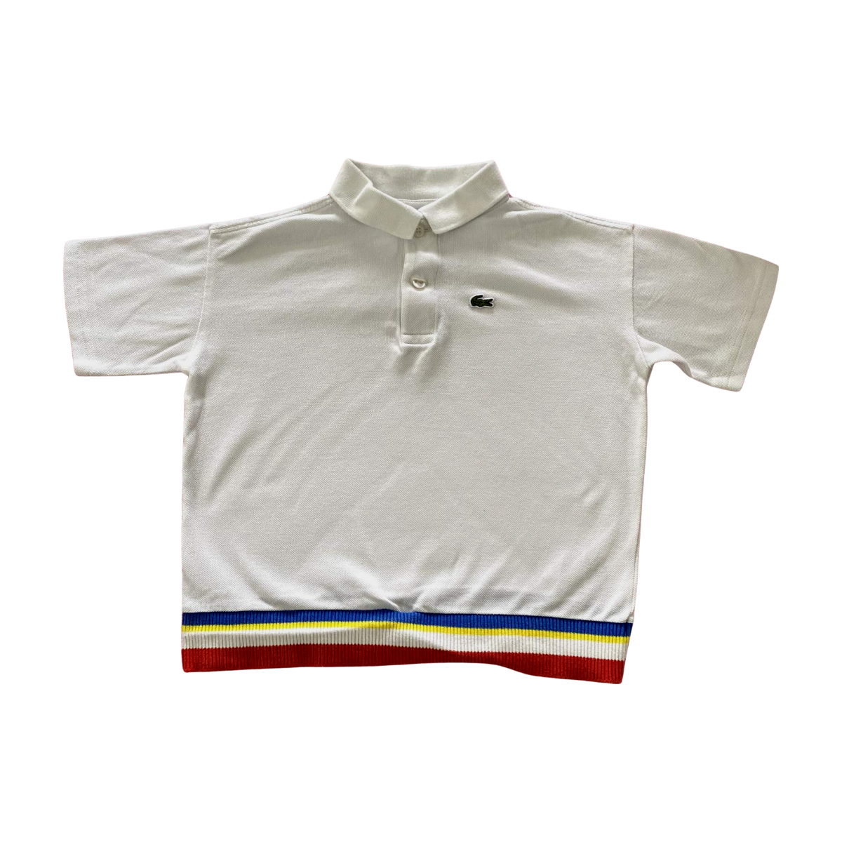LACOSTE - POLO - BLANC - 6 ANS