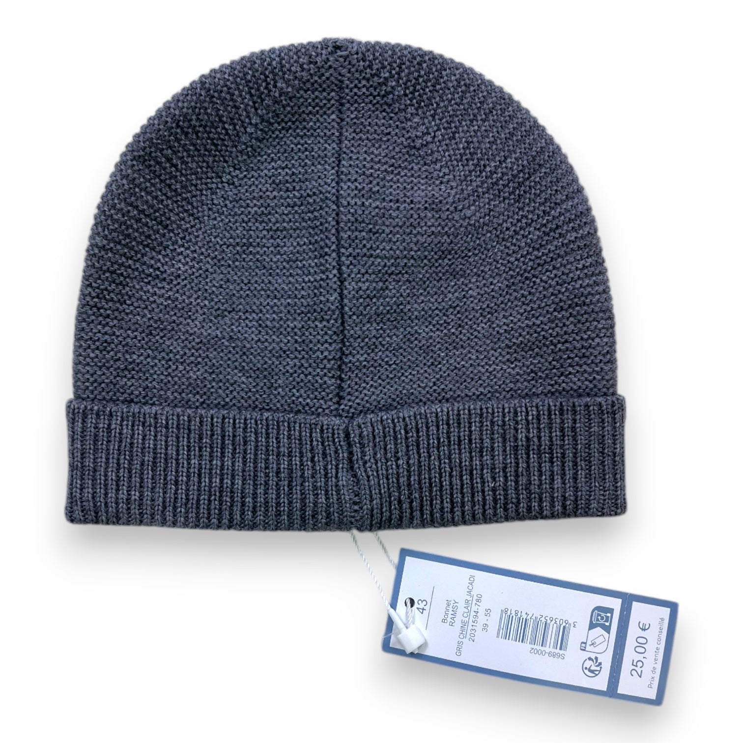 JACADI - HAT - GREY - 3 MONTHS