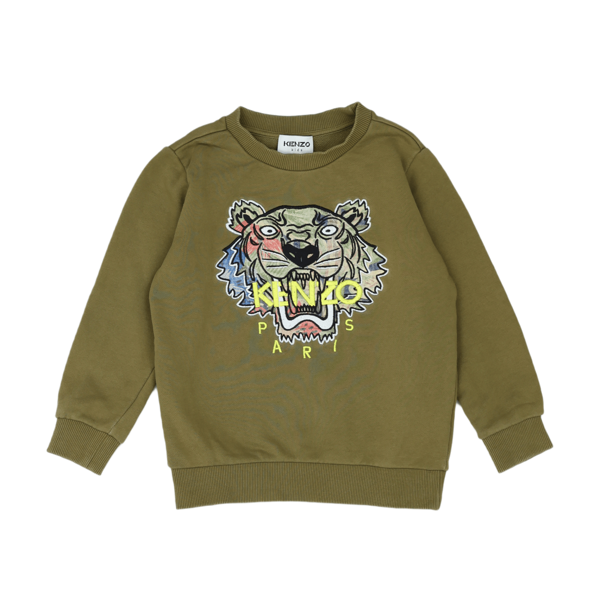KENZO - SWEAT - VERT - 6 ANS