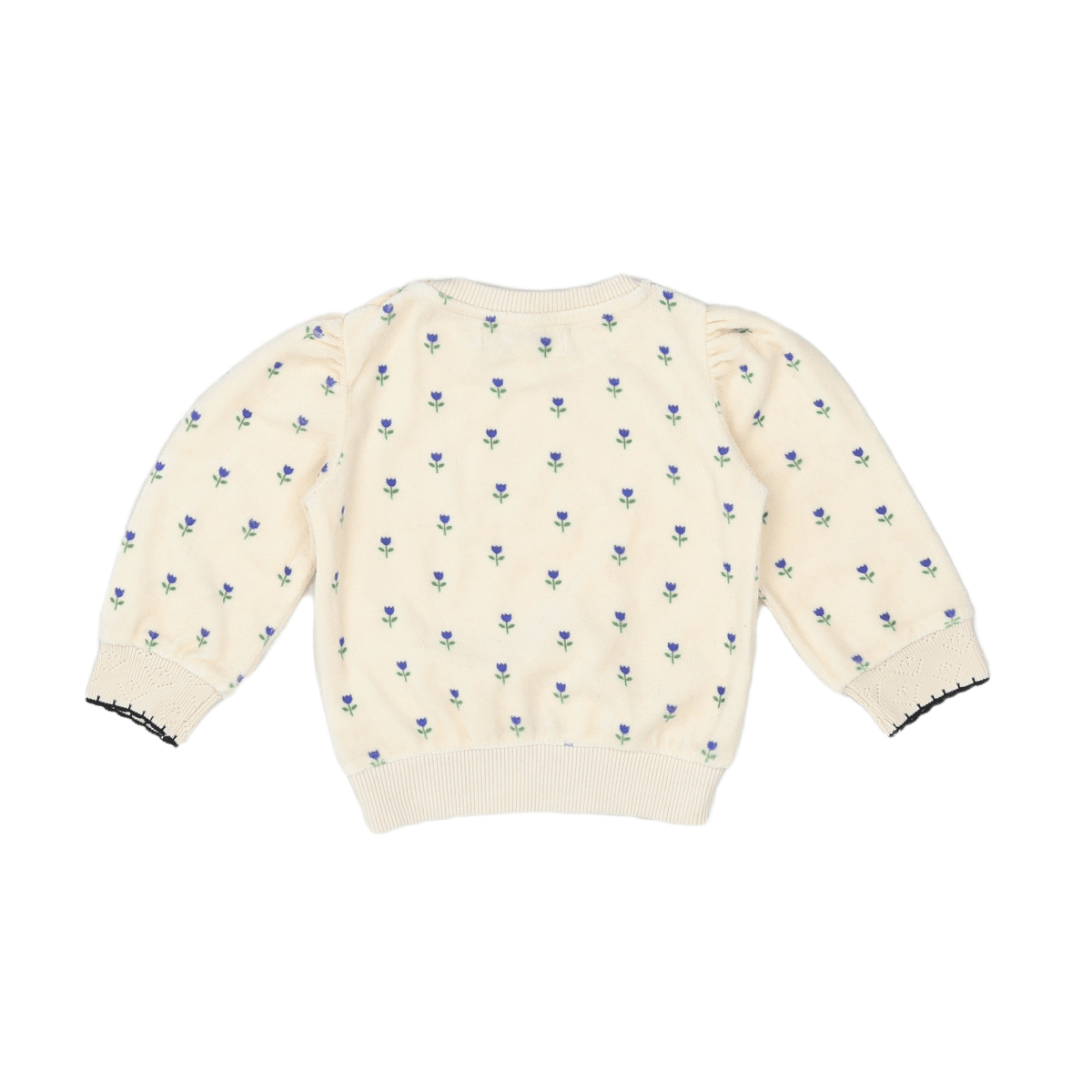 EMILE & IDA - PULL - BEIGE, BLEU - 12 MOIS