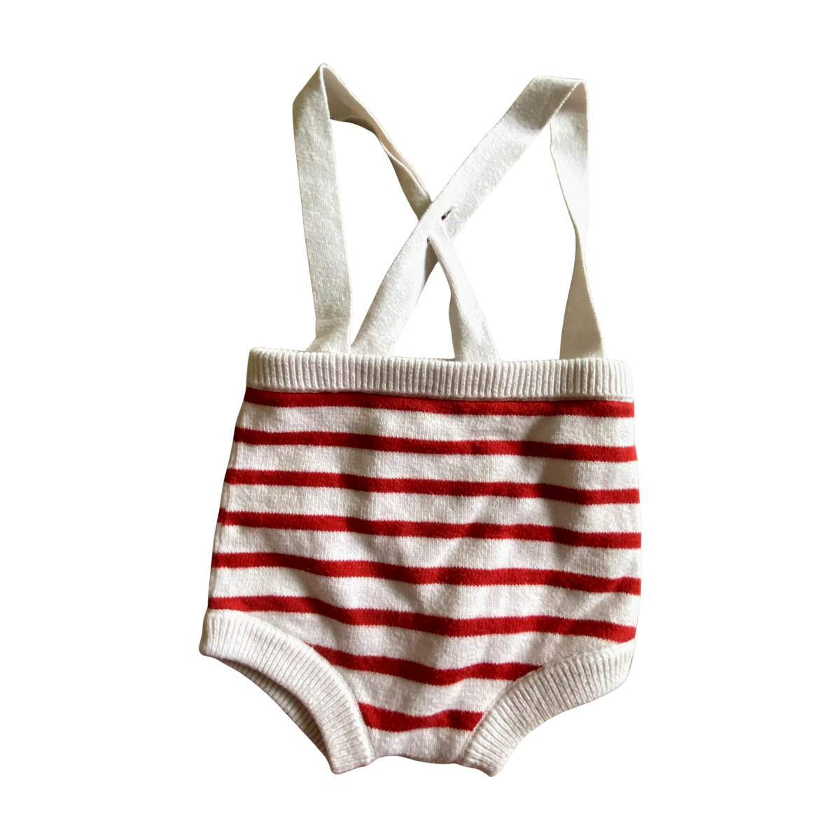 JACADI - SHORT - BLANC, ROUGE - 12 MOIS