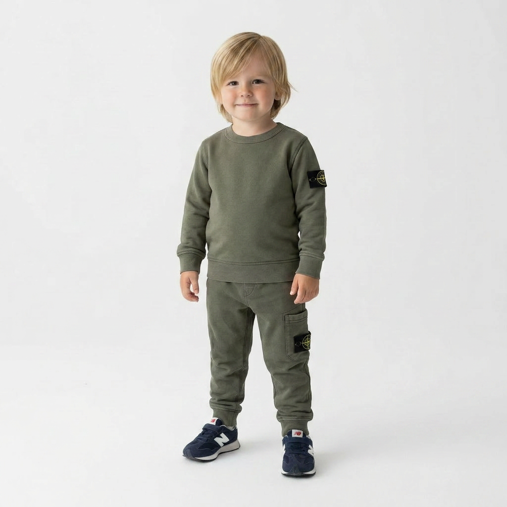 STONE ISLAND - ENSEMBLE - VERT - 24 MOIS