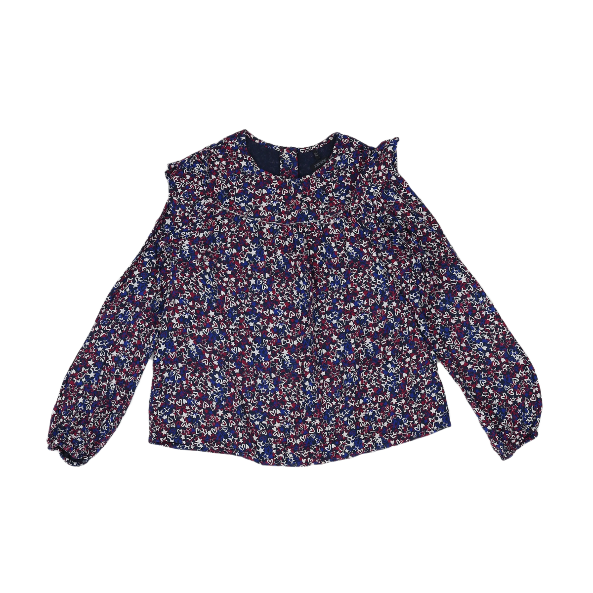 IKKS - BLOUSE - BLEU - 12 ANS