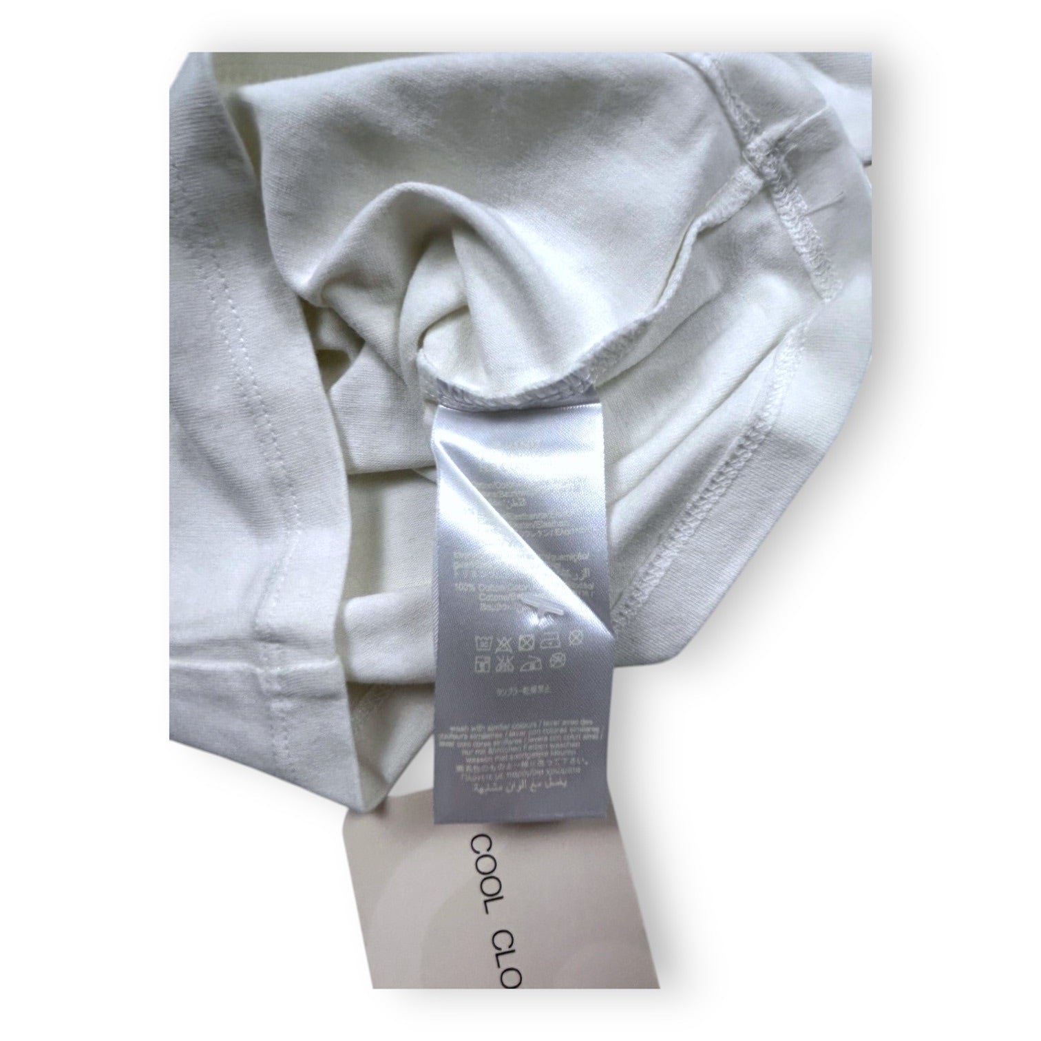 BURBERRY - T-SHIRT - WHITE - 6 MONTHS