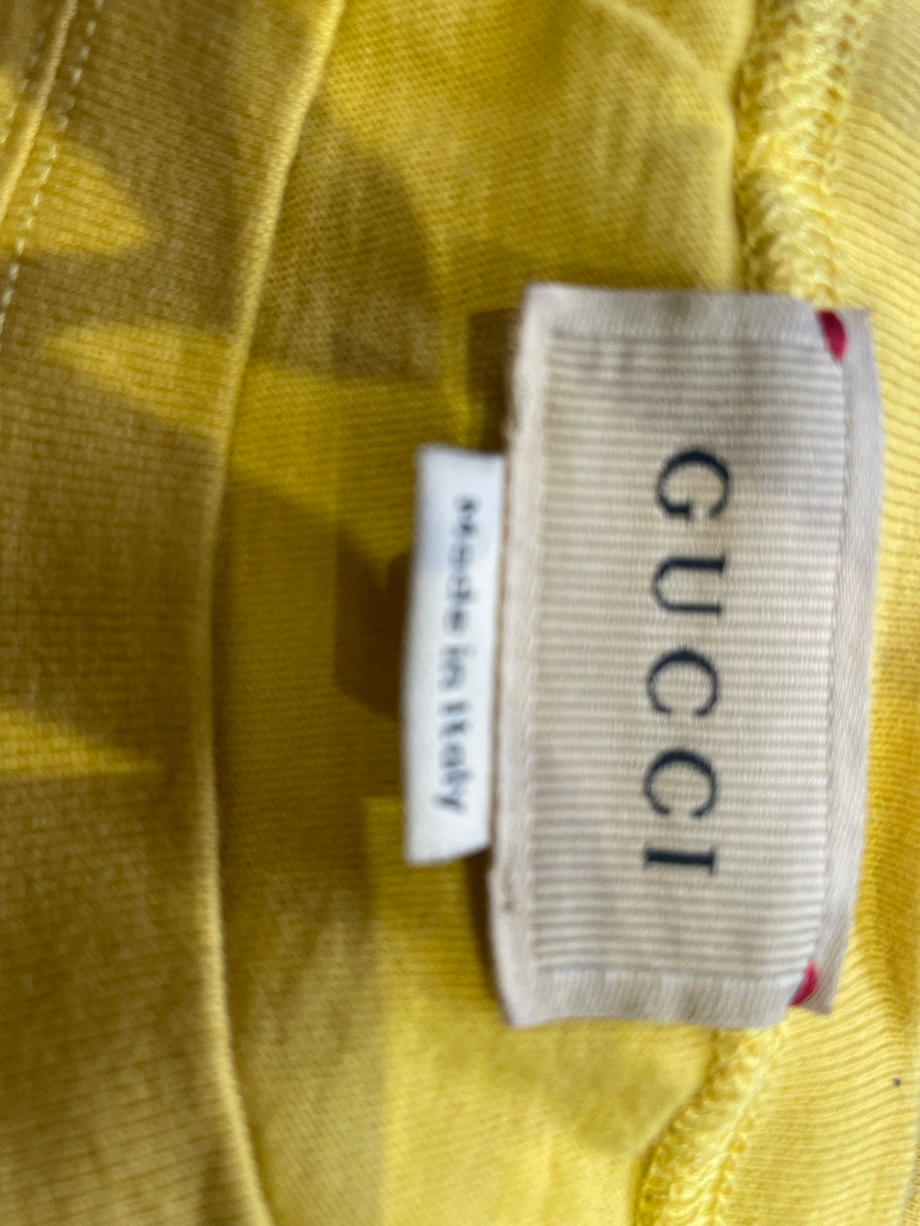 GUCCI - T-SHIRT - GELB - 6 JAHRE