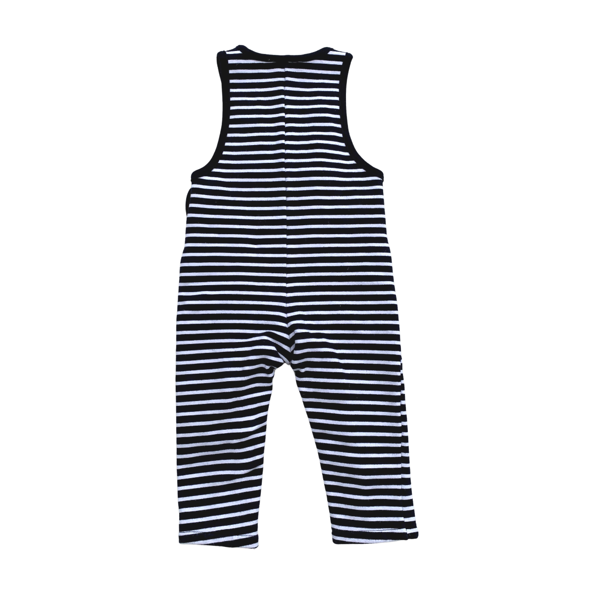 JACADI - SALOPETTE - BLANC, BLEU - 12 MOIS