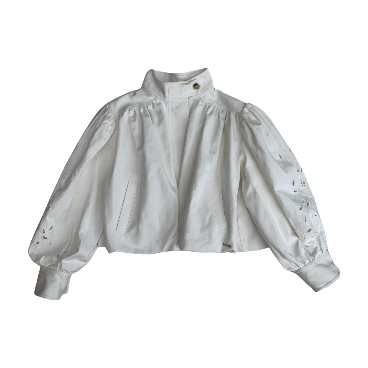 CHLOÉ - VESTE - BLANC - 12 ANS
