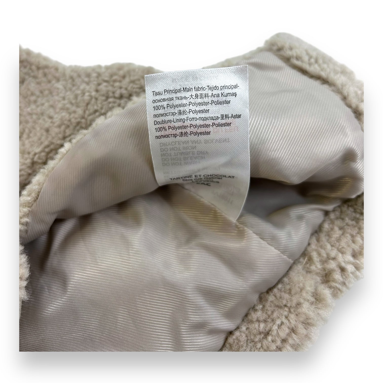 TARTINE &amp; CHOCOLAT - ÄRMELLOSE JACKE - BRAUN - 3 MONATE