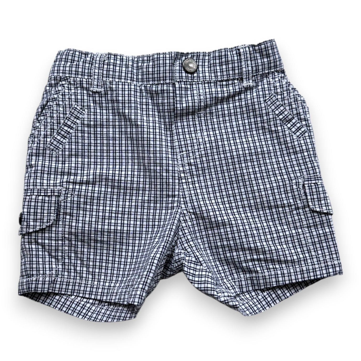 CYRILLUS - BERMUDA SHORTS - BLUE - 9 MONTHS