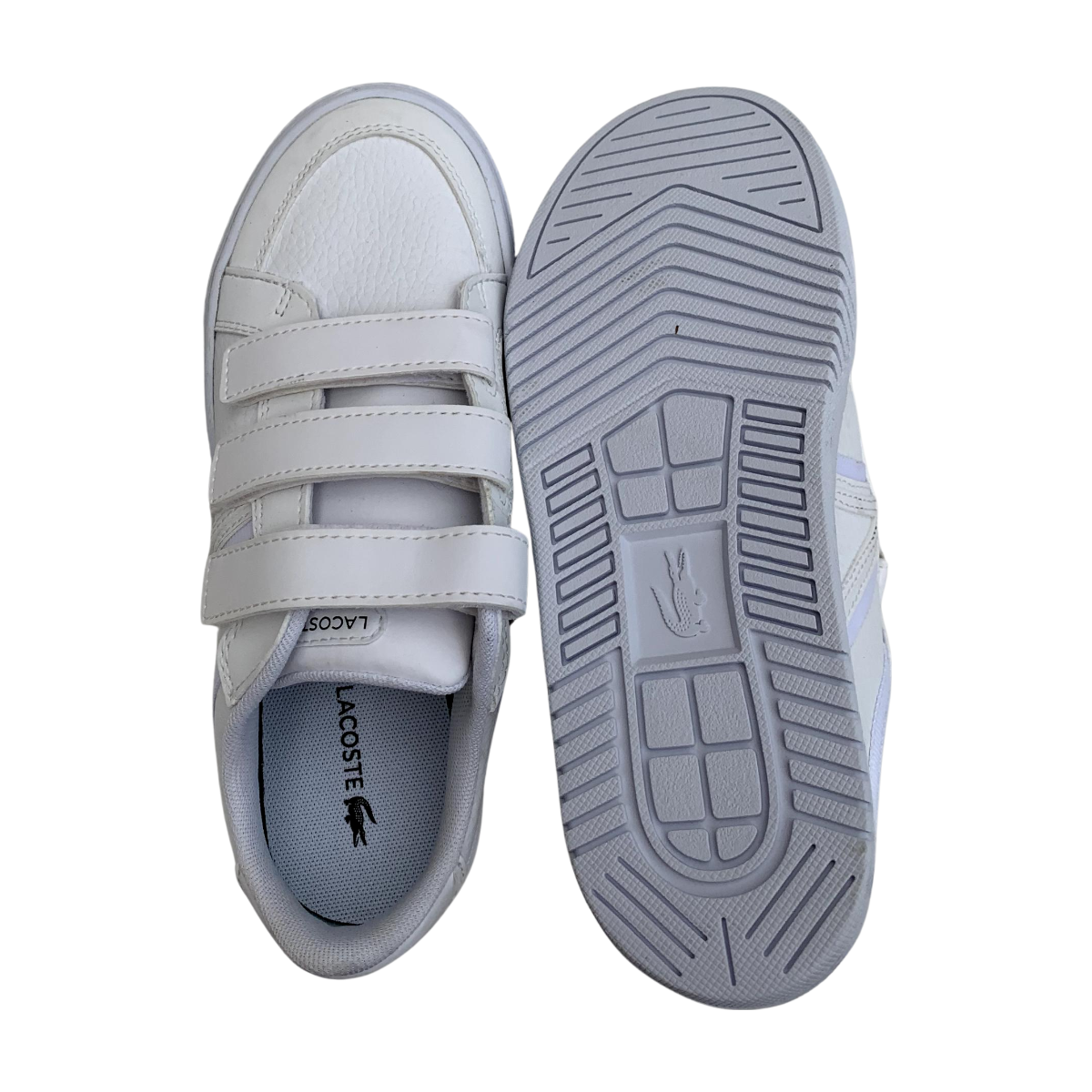LACOSTE - BASKETS - BLANC -  33