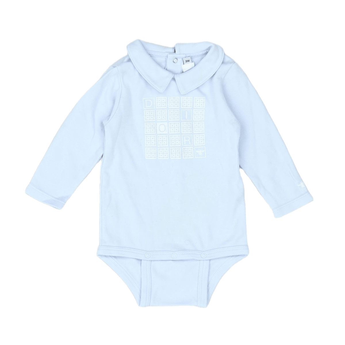 BABY DIOR - BODY - BLUE, WHITE - 3 MONTHS