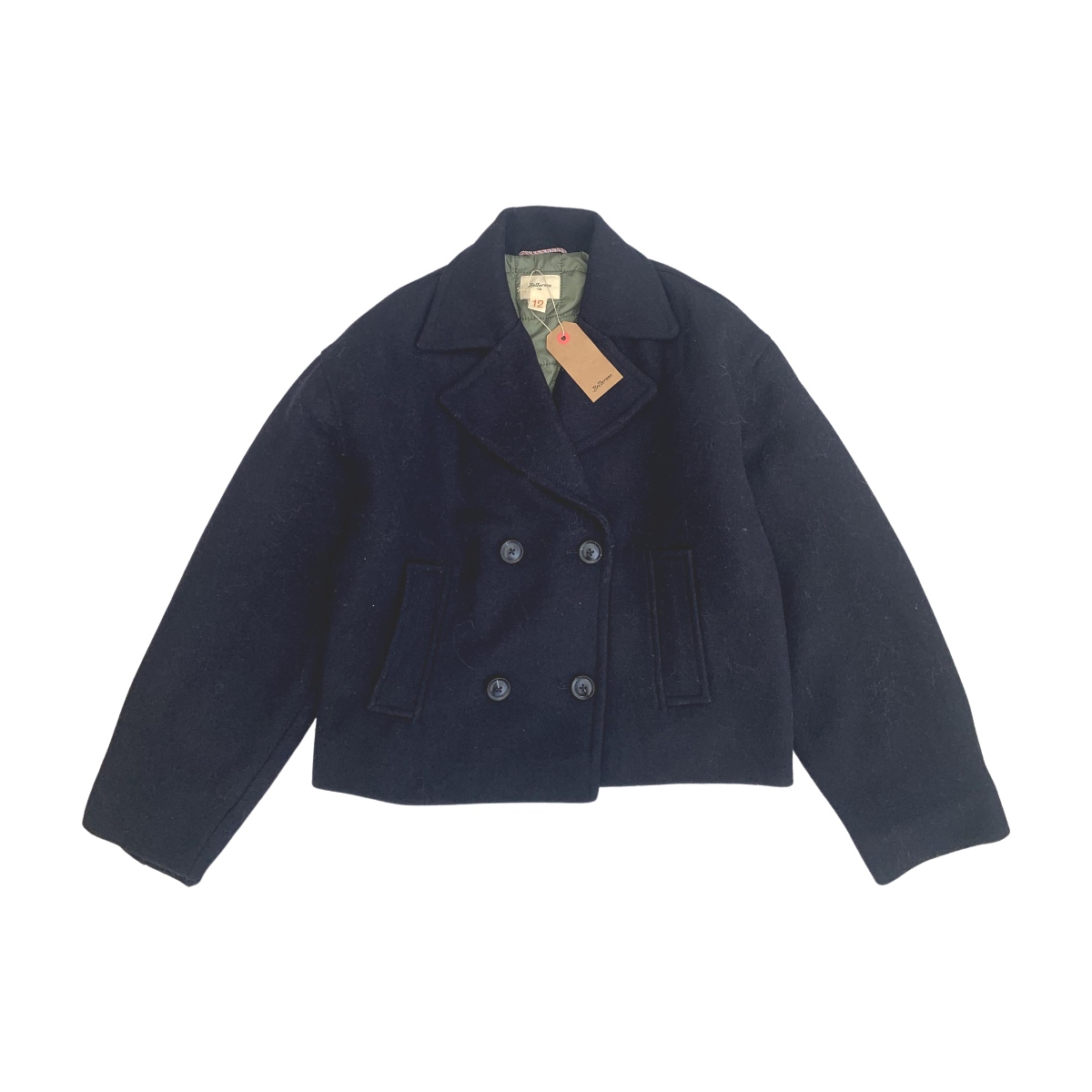 BELLEROSE - TRENCH - BLEU, NOIR - 12 ANS