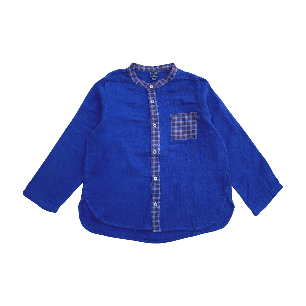 BONTON - CHEMISE - BLEU - 6 ANS