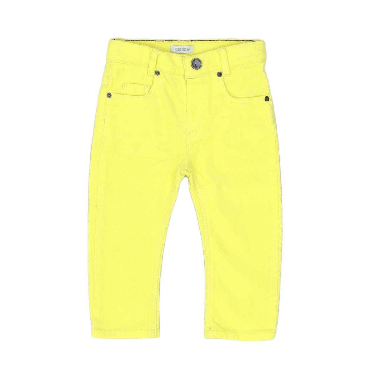 IKKS - PANTS - YELLOW - 18 MONTHS