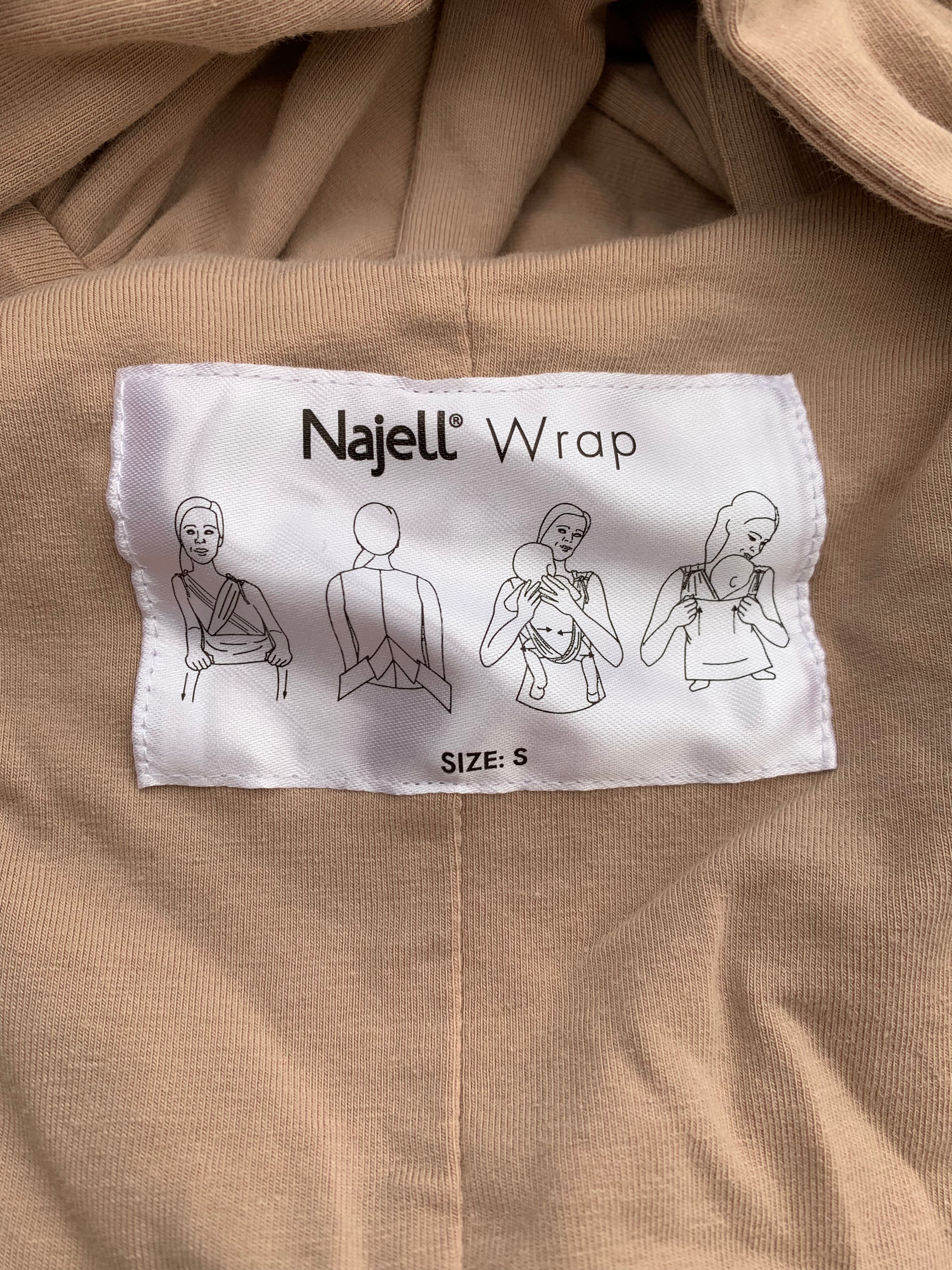 NAJELL - PORTE BÉBÉ - MARRON - 3 MOIS