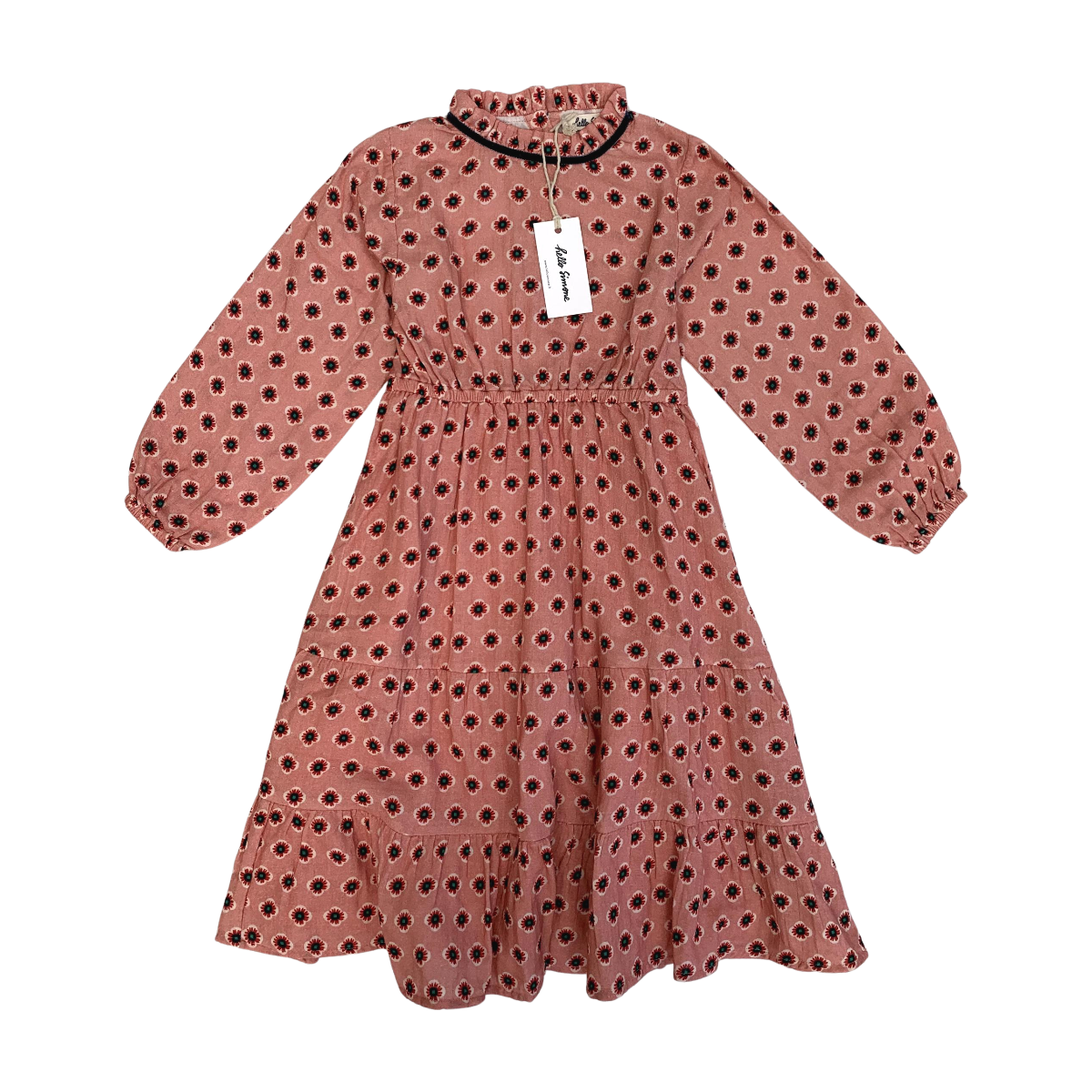 HELLO SIMONE - ROBE - ROSE - 6 ANS