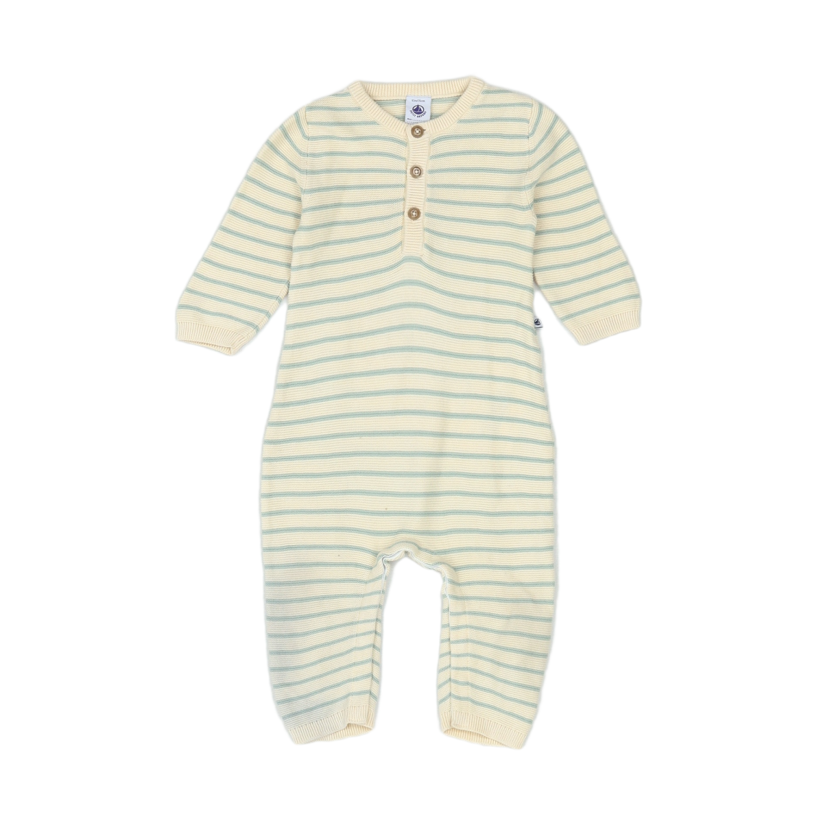 PETIT BATEAU - COMBINAISON - BEIGE - 12 MOIS