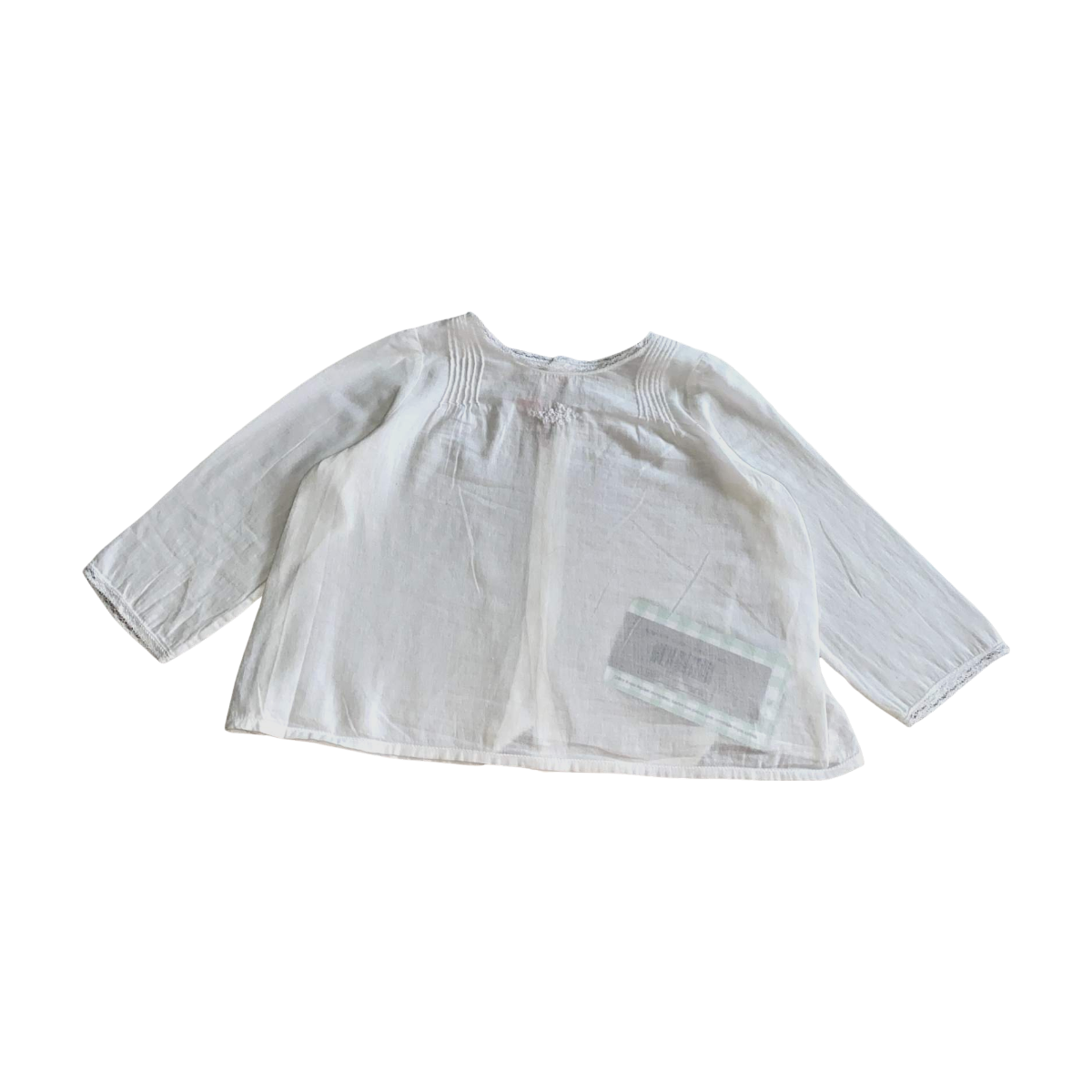 BONPOINT - BLOUSE - BLANC - 12 MOIS