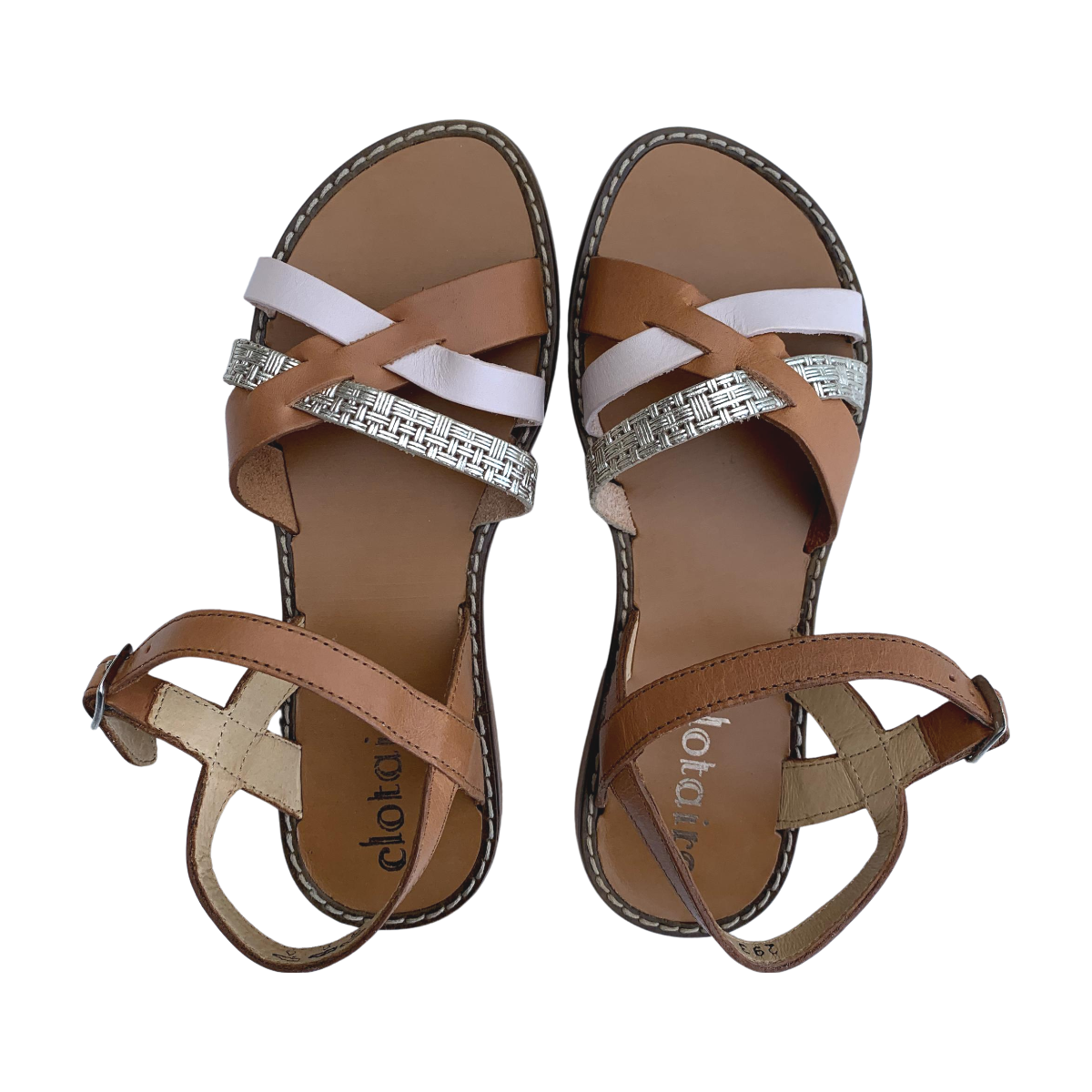 CLOTAIRE - SANDALES - MARRON -  33