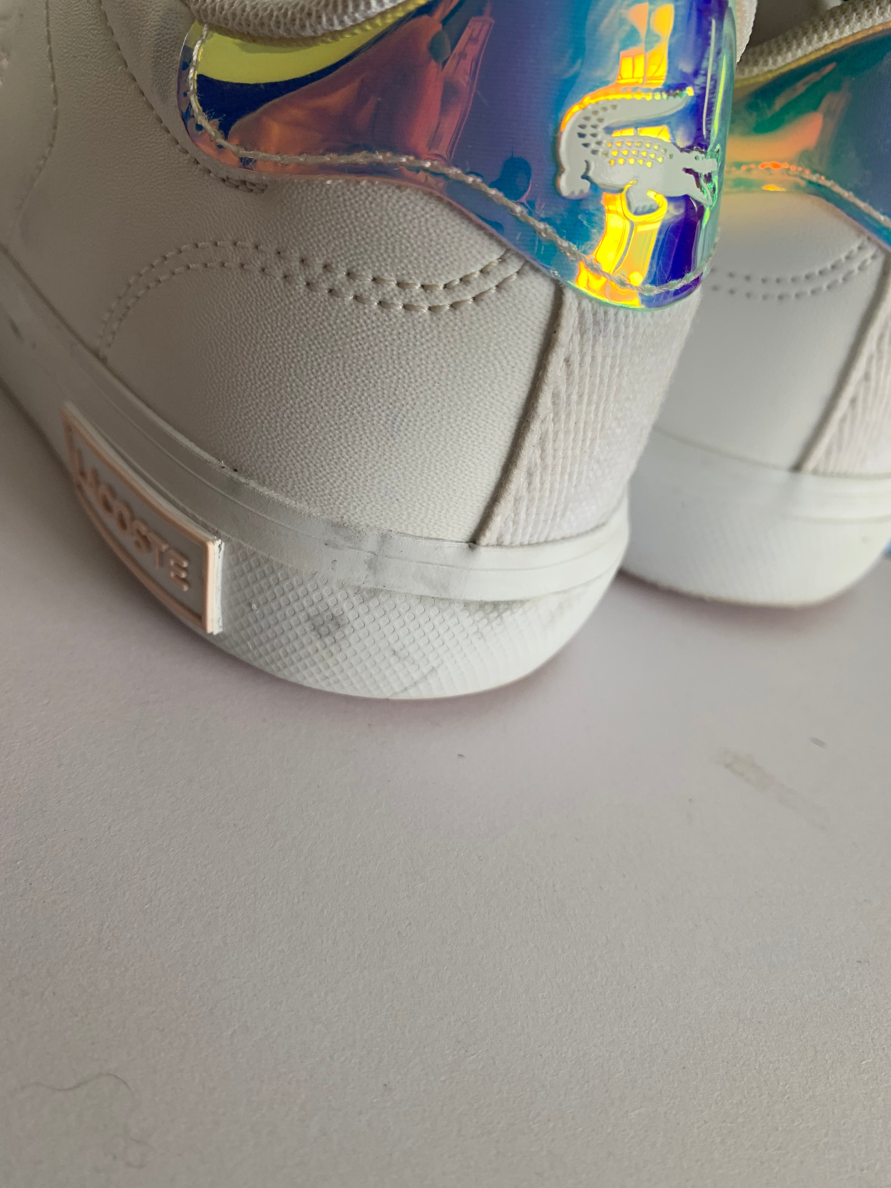 LACOSTE - BASKETS - BLANC -  33