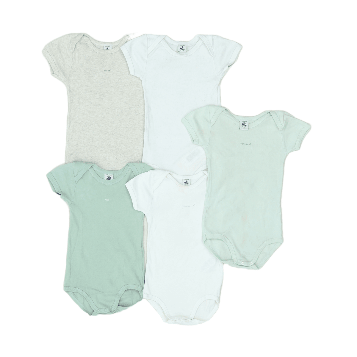 LITTLE BOAT - SET - BEIGE, GREEN - 24 MONTHS