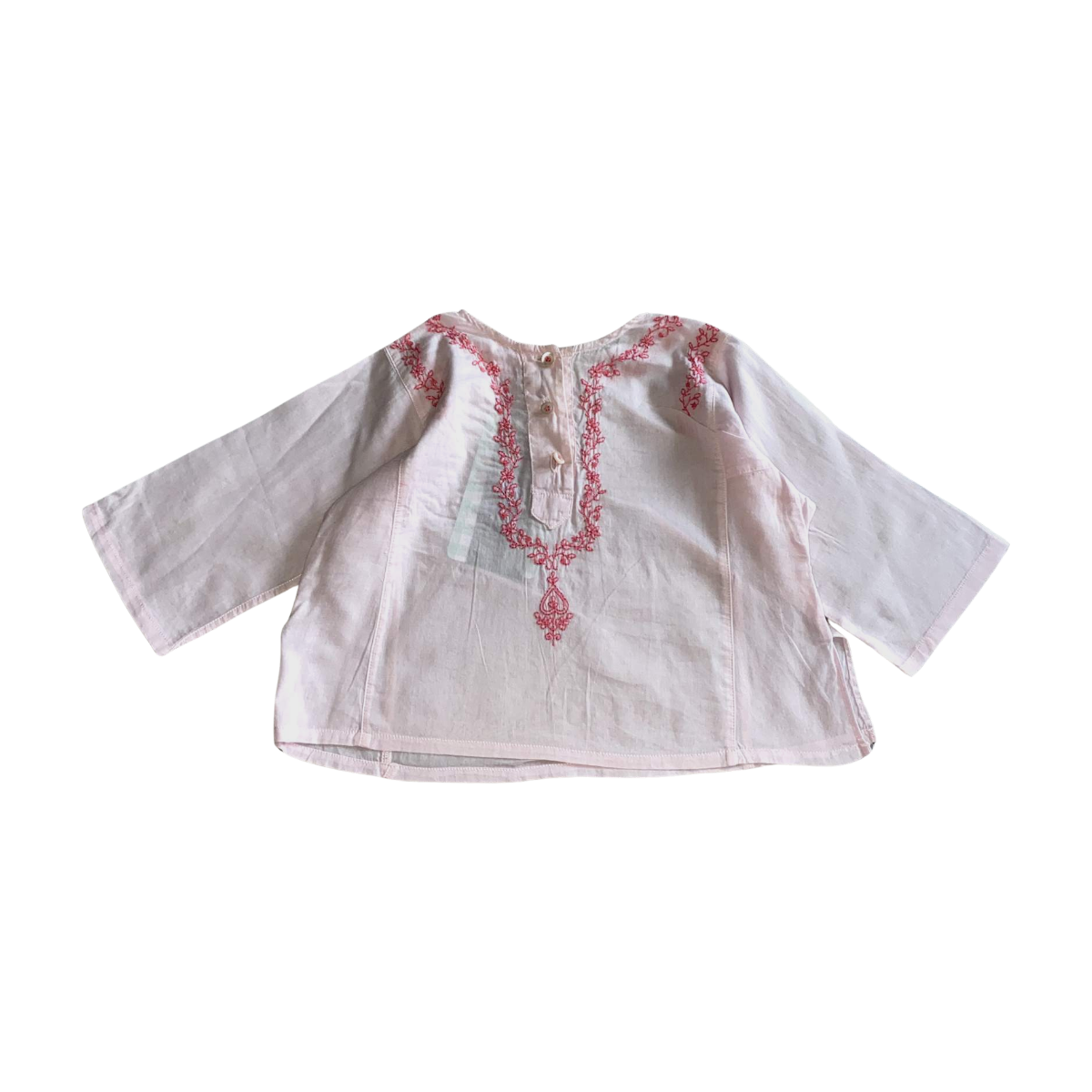 BONPOINT - BLOUSE - ROSE - 6 MOIS