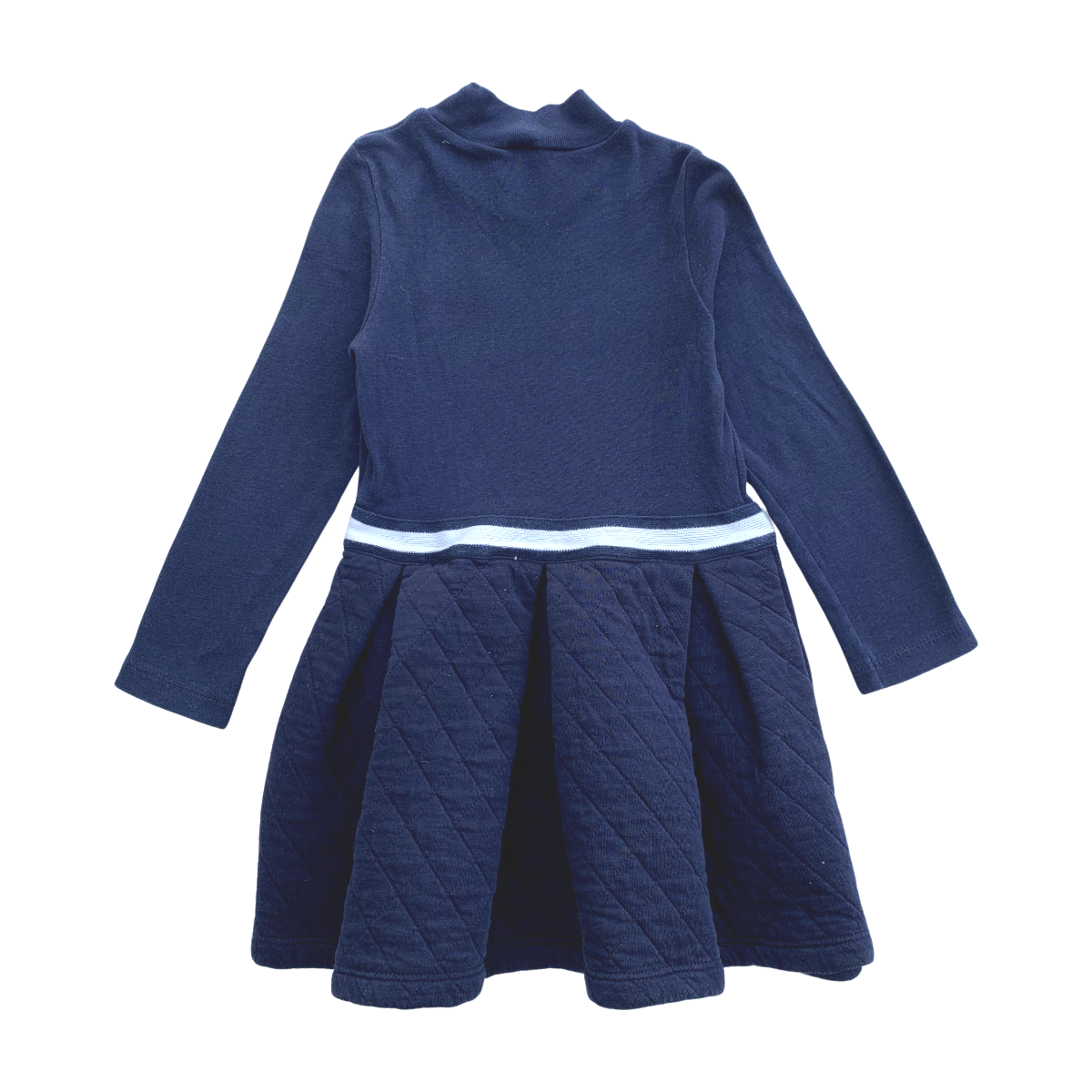 PETIT BATEAU - ROBE - BLEU - 4 ANS